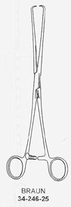 Braun Uterine Tenaculum Forcep